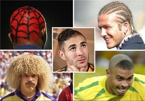 عجیب‌ترین مدل موهای بازیکنان فوتبال