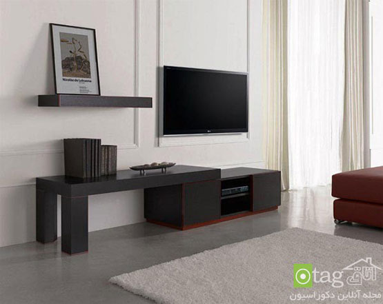 مدل میز تلویزیون ال سی دی در طرح های مدرن و کلاسیک