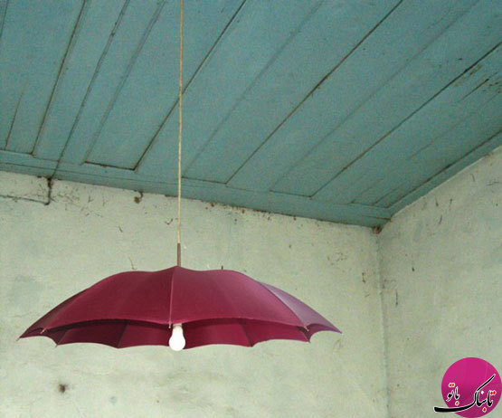 تصاویر: استفاده از چتر از نوعی دیگر!