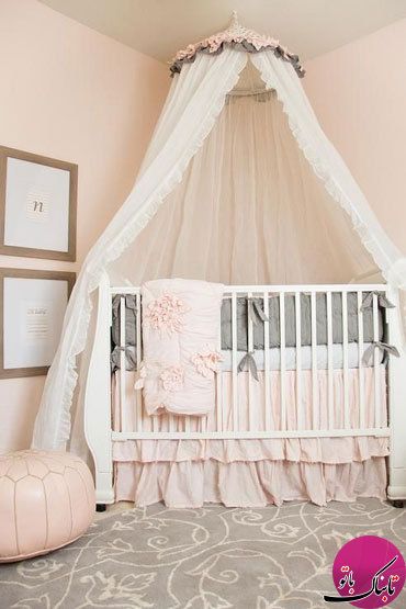 ایده‌هایی برای زیباتر کردن تخت نوزاد