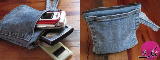 تصاویر: کاردستی‌های زیبا با شلوار جین‌های قدیمی