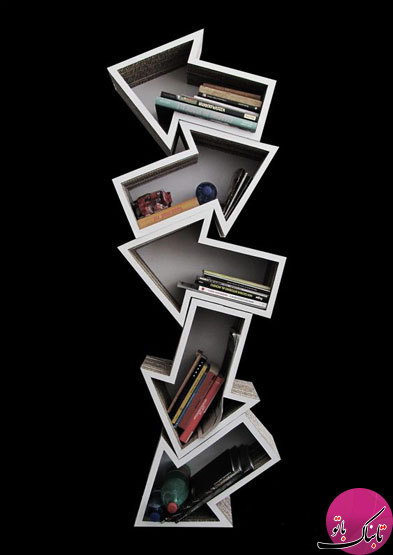 تصاویر: قفسه‌های کتاب منحصر به فرد
