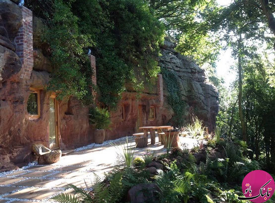 ساخت استراحتگاهی زیبا در دل غار هفتصد ساله