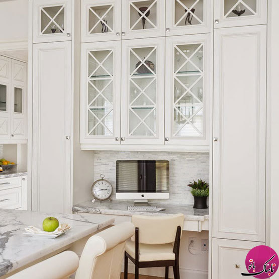 کابینت‌های شیشه‌ای، جلوه‌ای زیبا برای آشپزخانه‌ها