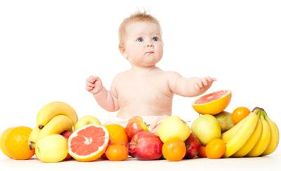 اولین میوه های مجاز براي نوزادان كدامند