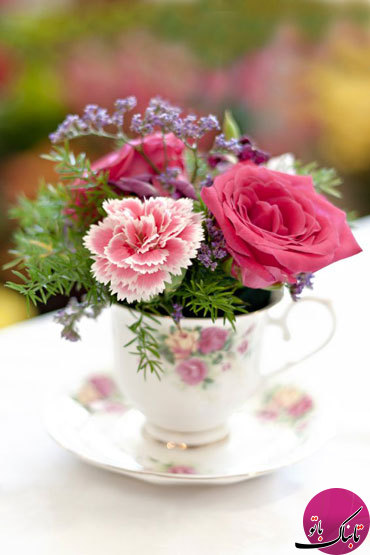 گلدان‌های فنجانی، زینت‌بخش زیبای میز کار