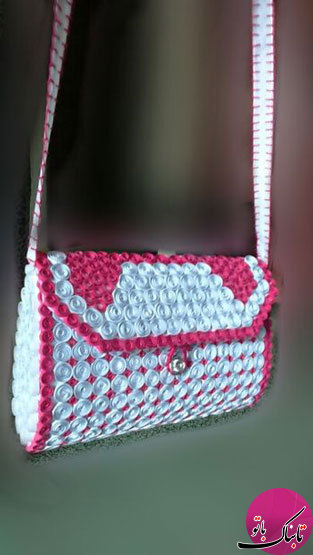 ساخت یک کیف دستی زیبا با ساده ترین وسایل