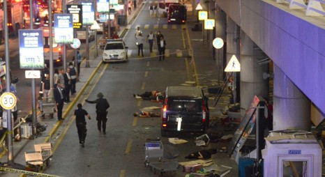 ویدئویی از لحظه دو انفجار انتحاری در فرودگاه استانبول