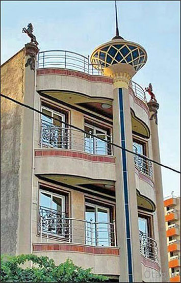 نماهایی شیک از ساختمان‌های مسکونی ایرانی