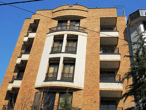 نماهایی شیک از ساختمان‌های مسکونی ایرانی