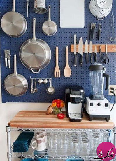 راهکارهایی برای استفاده بهینه از فضای آشپزخانه