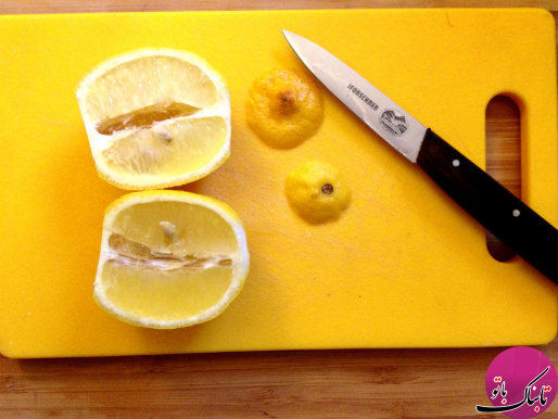 روش درست برش زدن لیمو