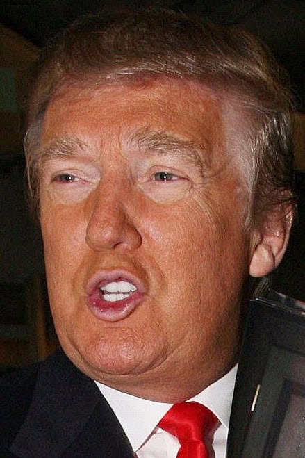 اسرار رنگ نارنجی صورت دونالد ترامپ!