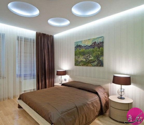ایده‌هایی برای نورپردازی اتاق خواب