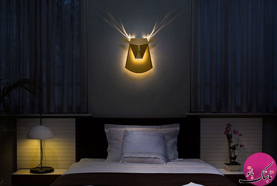 تصاویر: لامپ‌های دیواری به شکل حیوانات