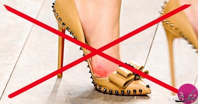 ده روش شگفت انگیز برای اندازه شدن کفش تنگ
