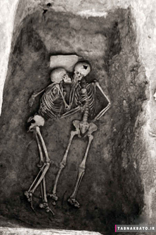 آخرین بوسه در واپسین لحظات مرگ با قدمت 3 هزار ساله