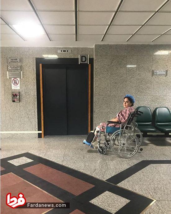 آخرین وضعیت الناز شاکردوست در بیمارستان +عکس
