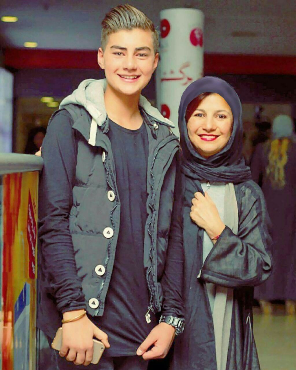 لیلی رشیدی در کنار پسرش در جشنواره امسال +عکس