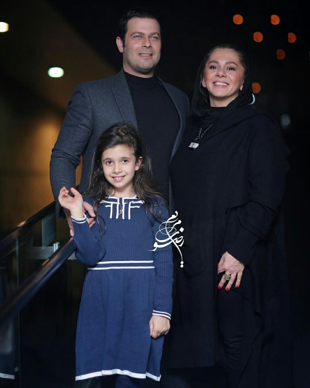 تیپ پژمان بازغی و همسرش دیشب در یک مراسم+ عکس