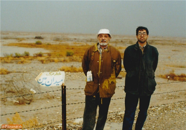 عکس قدیمی از کارگردان «دلیران تنگستان» در شلمچه