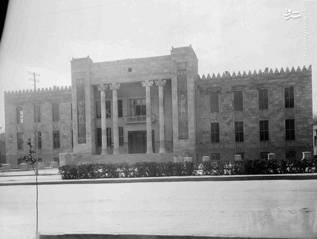 قدیمی‌ترین عکس از ساختمان بانک ملی
