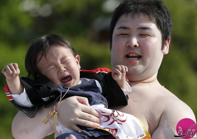 مسابقه عجیب «گریاندن کودکان» در ژاپن+ تصاویر