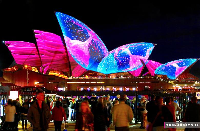 جشنواره‌ی تماشایی نور و موسیقی سیدنی استرالیا