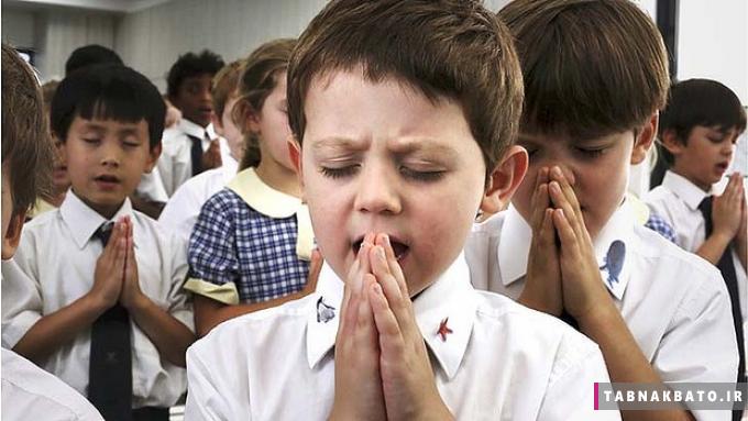 نماز اجباری از مدرسه ابتدایی تا کارخانه چسب هل!