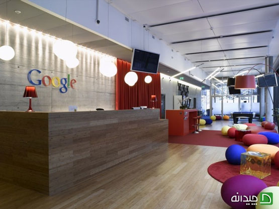دفتر کار جالب و جذاب گوگل در زوریخ