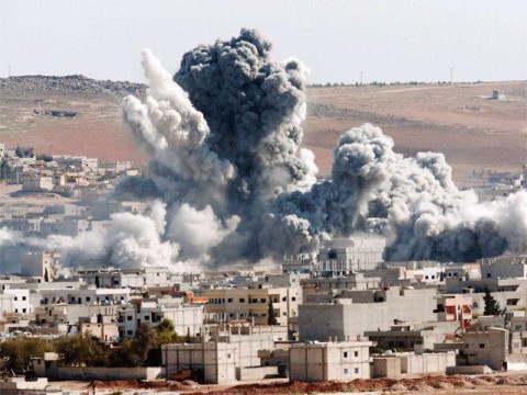 لحظه انفجار منزل علی عبدالله صالح در یمن
