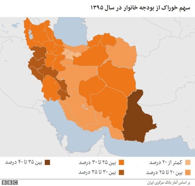 شکاف هزینه تهران با دیگر استان‌ها دو برابر شده
