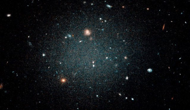 شناسایی یک کهکشان بدون ماده تاریک