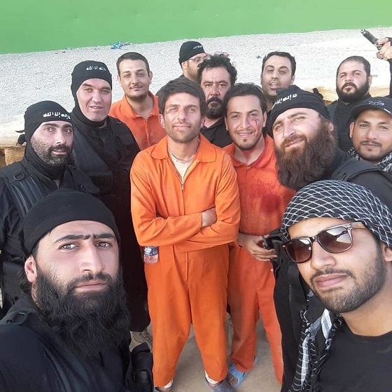 داعشی‌ها در پشت صحنه «به وقت شام» +عکس
