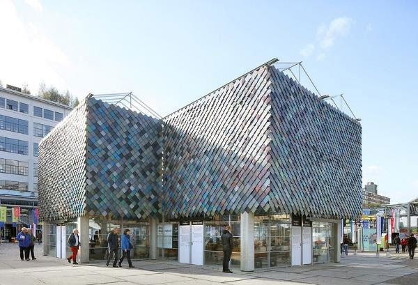 احداث ساختمانی از زباله در هلند+عکس