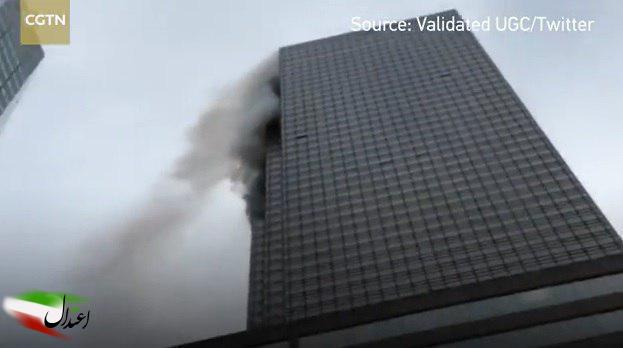 آتش سوزی مرگبار در برج ترامپ+عکس