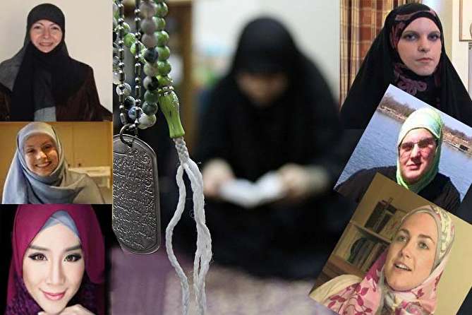 زن‌ تازه مسلمان : دین اسلام به من قدرت داد