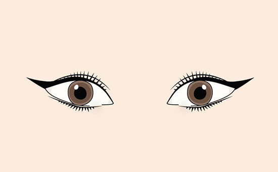 چگونه متناسب با فرم چشم ها خط چشم بکشیم؟