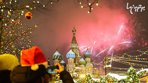 مراسم آتش بازی سال نوی میلادی در نقاط مختلف جهان