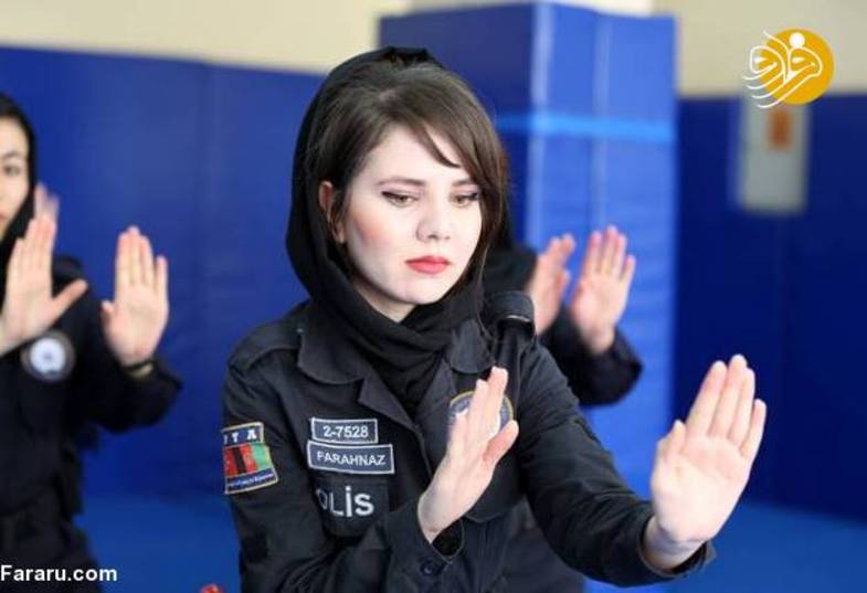 آموزش زنان پلیس افغانستان در ترکیه +تصاویر