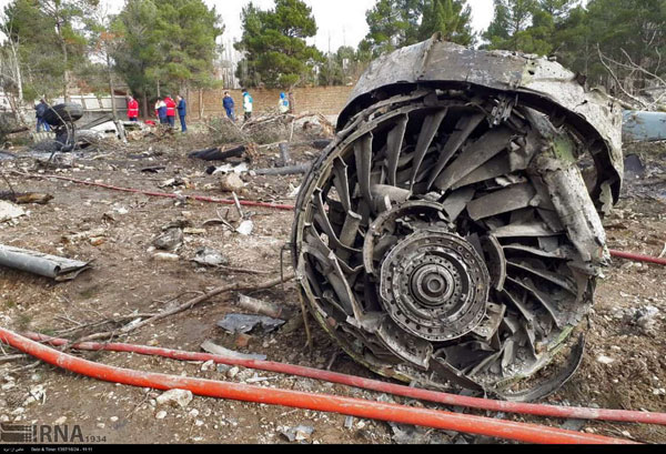 تصاویری متفاوت از سقوط هواپیمای بوئینگ ۷۰۷