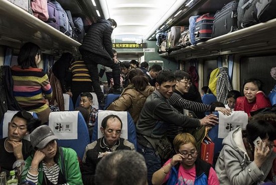 بزرگترین مهاجرت سال در چین