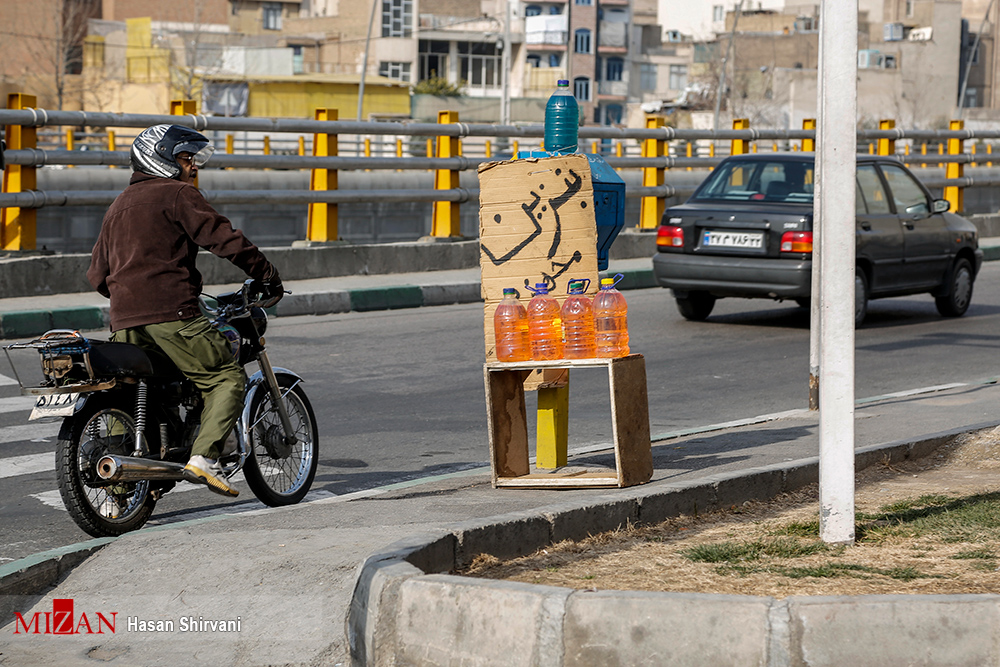 جایگاه سوخت نامتعارف در تهران + عکس