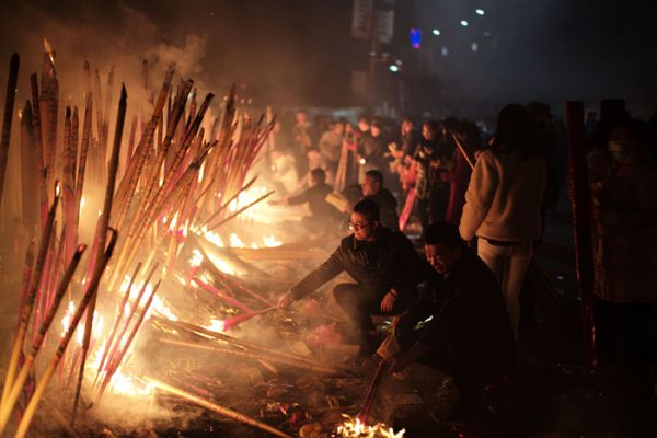 تصاویر زیبایی از جشن سال نو چینی