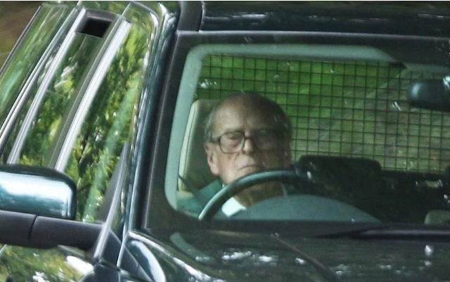 خداحافظی همسر 97 ساله ملکه بریتانیا با رانندگی+عکس