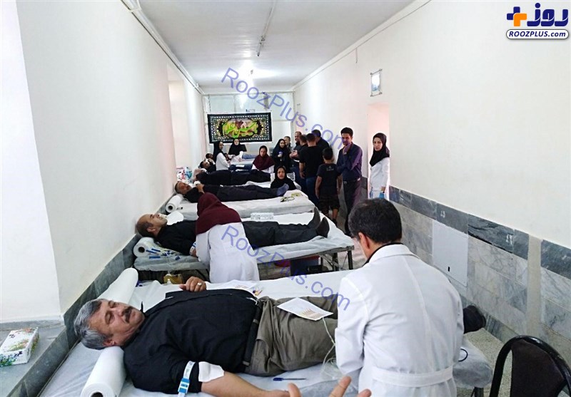 تشکیل صف برای اهدای خون به مجروحان حادثه تروریستی+عکس