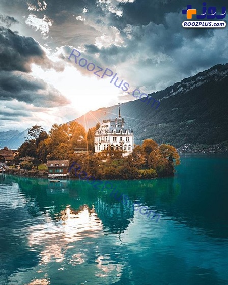 تصویری زیبا از طبیعت چشم نواز سوئیس