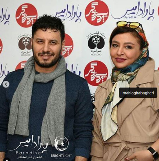 جواد عزتی و همسرش در کران مردمی «پارادایس» +عکس