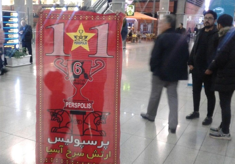 حضور بدل مسی در فرودگاه امام (ره) و عدم استقبال مردم +عکس