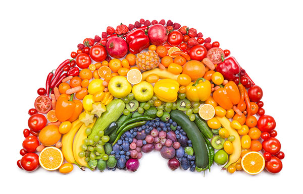 رژیم غذایی رنگین کمانی چیست؟